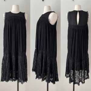 FLOREAT lace pleat sleeveless dress | 8